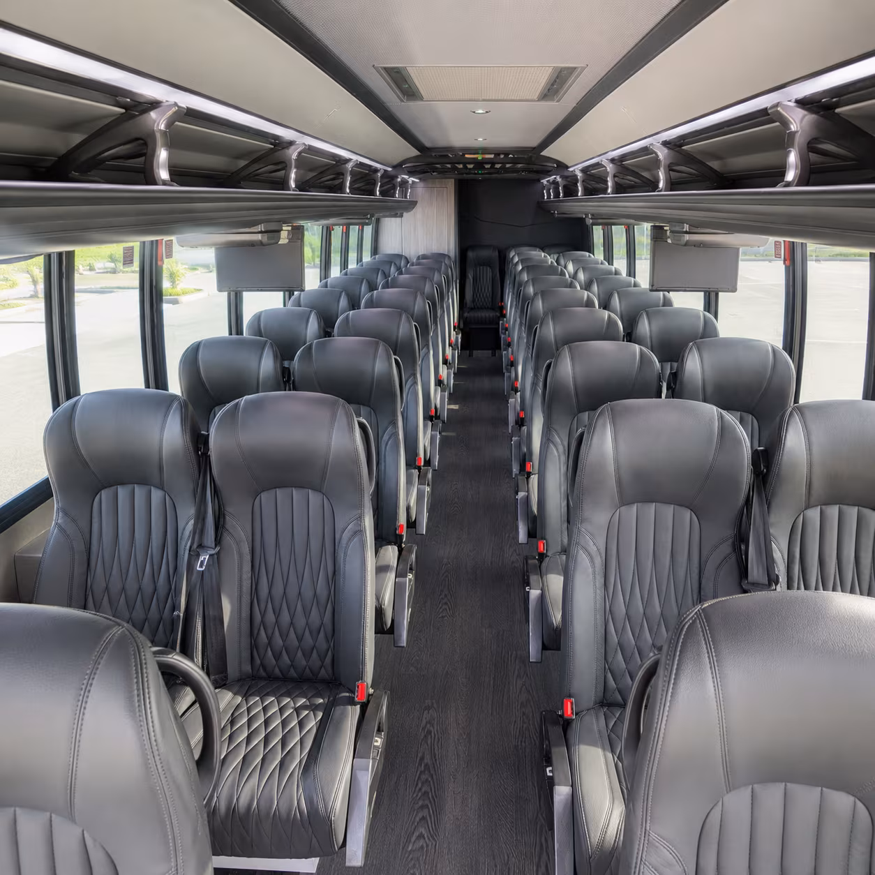 Naples Airport Shuttle & Transportation party bus exterior