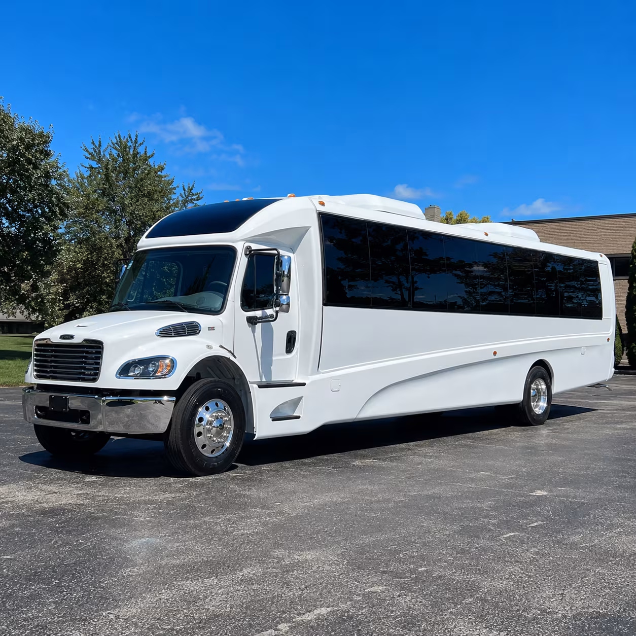 Naples Airport Shuttle & Transportation party bus exterior