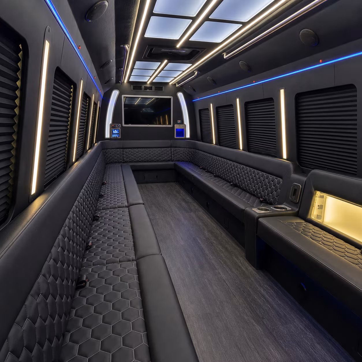 Naples Bachelor & Bachelorette Transportation party bus exterior