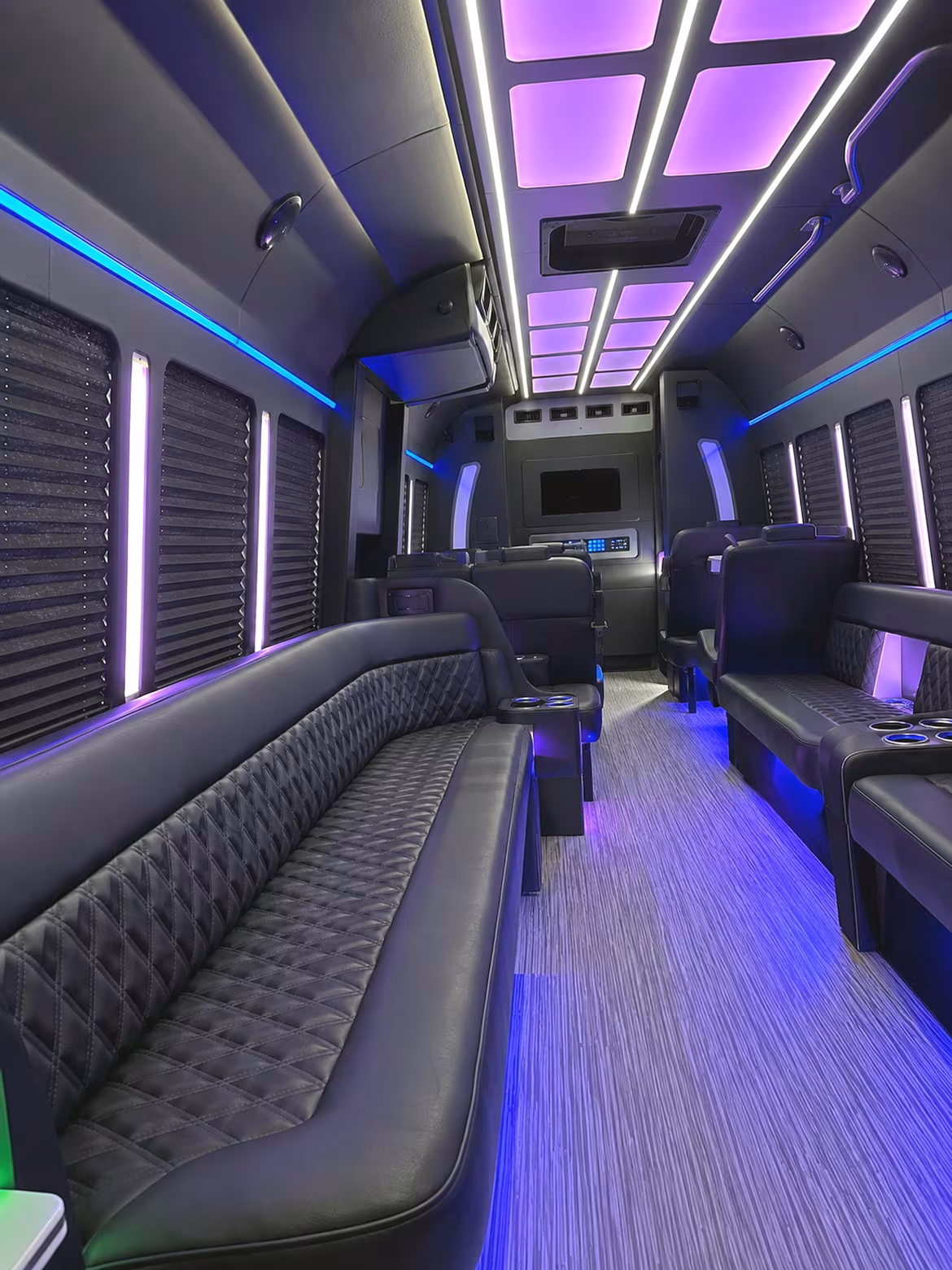 Naples Bachelor & Bachelorette Transportation party bus interior