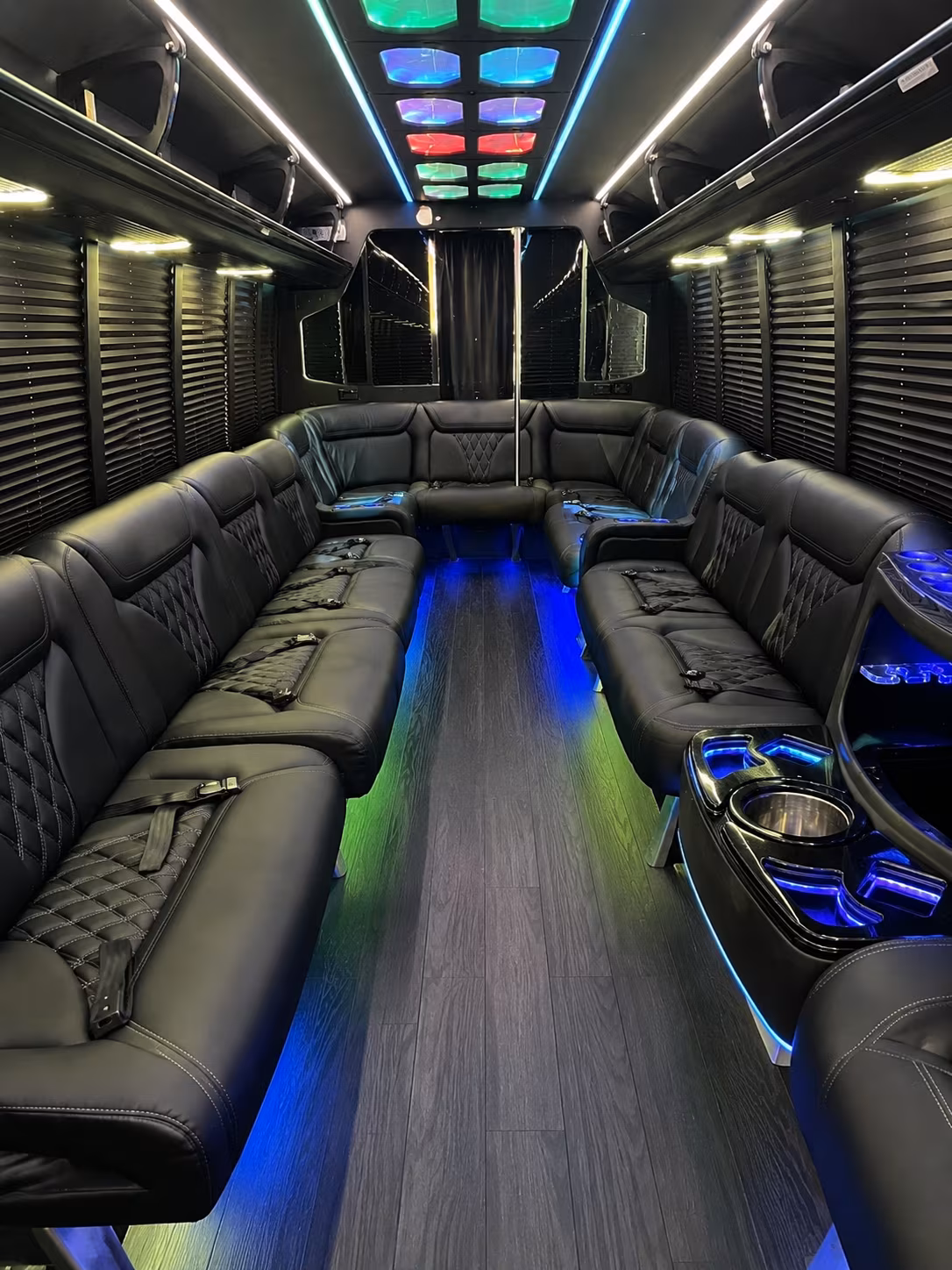 Naples Birthday, Sweet 16, & Quinceañera Transportation onboard seating