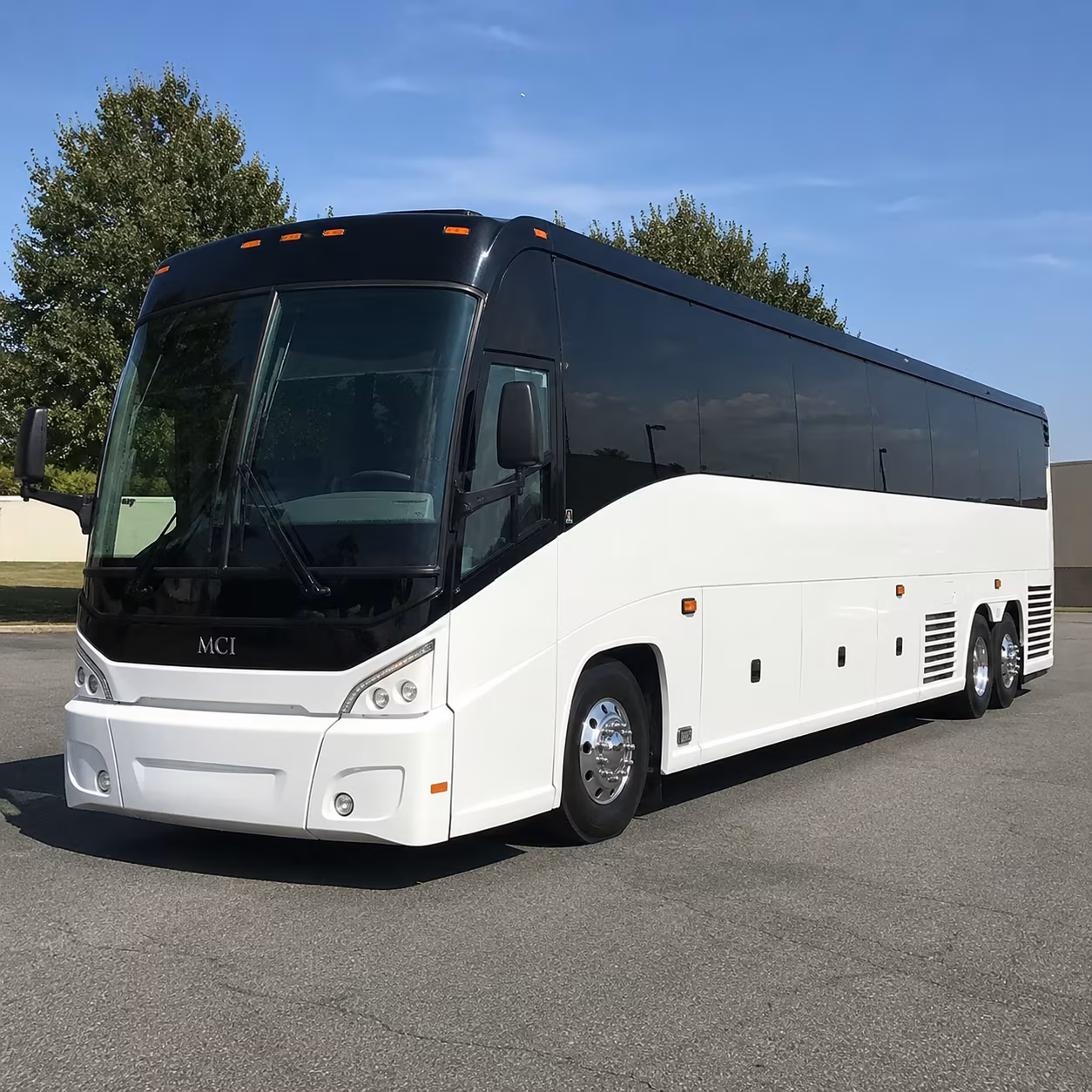 Naples Corporate Transportation party bus exterior