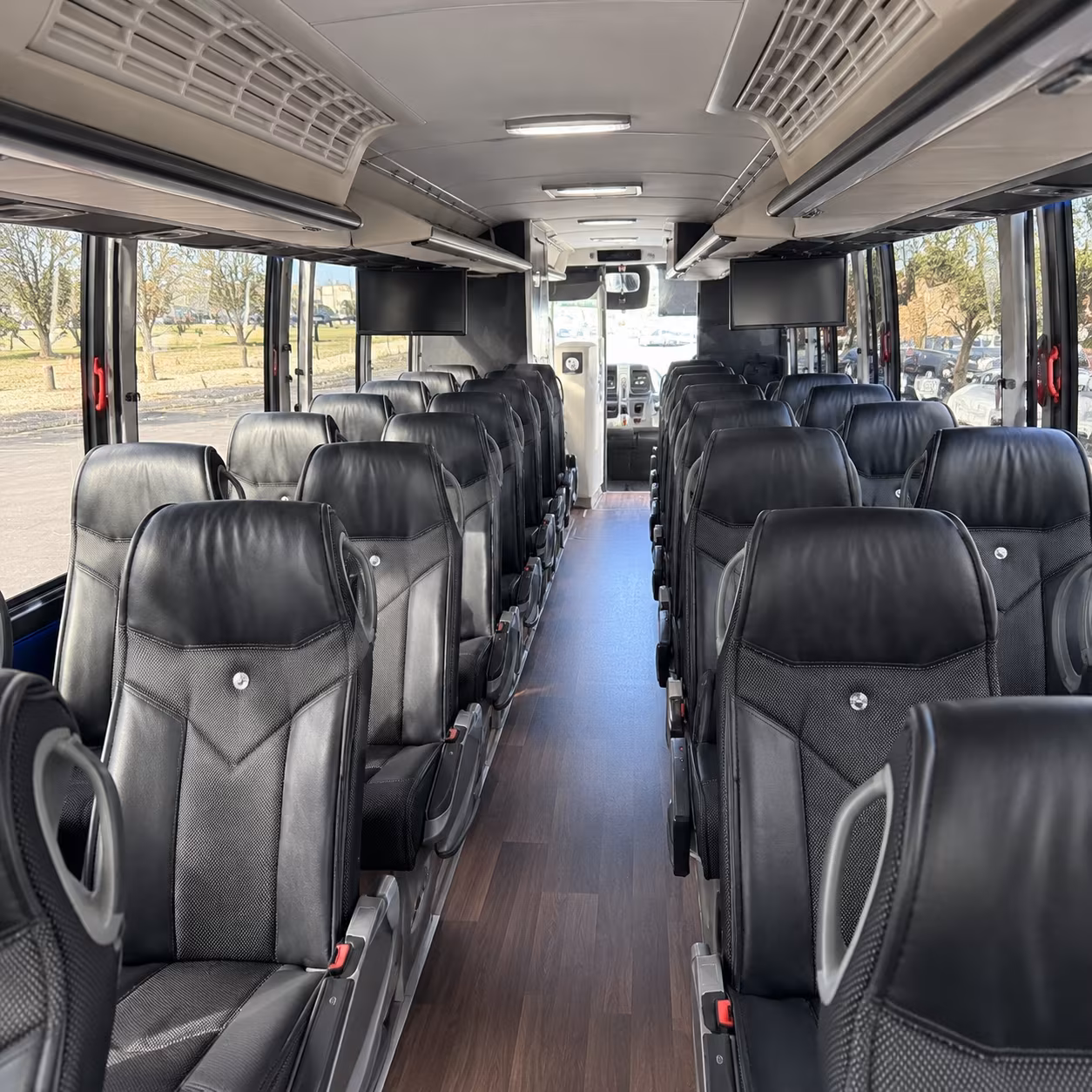 Naples Corporate Transportation party bus exterior