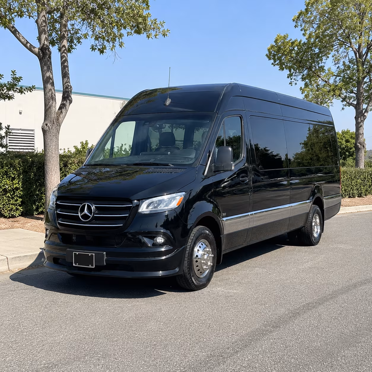 Naples Corporate Transportation party bus exterior
