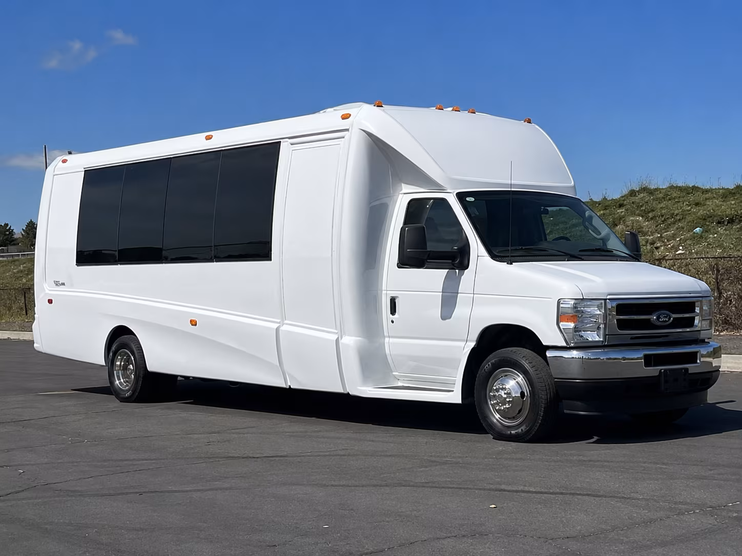 Naples Private Event Transportation party bus exterior