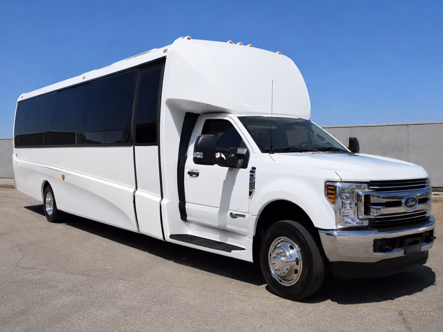 Naples School Event Transportation party bus exterior