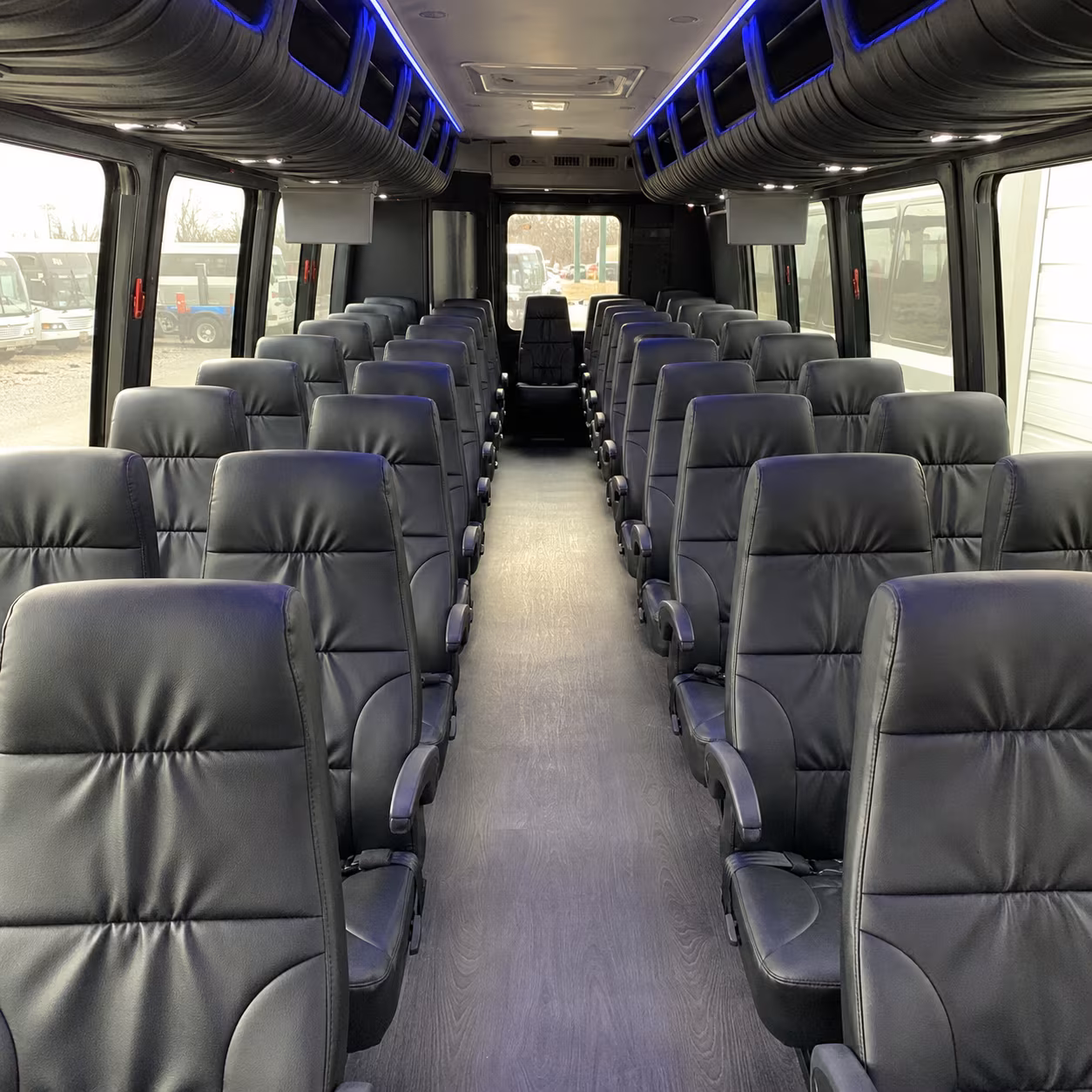 Naples School Event Transportation party bus exterior