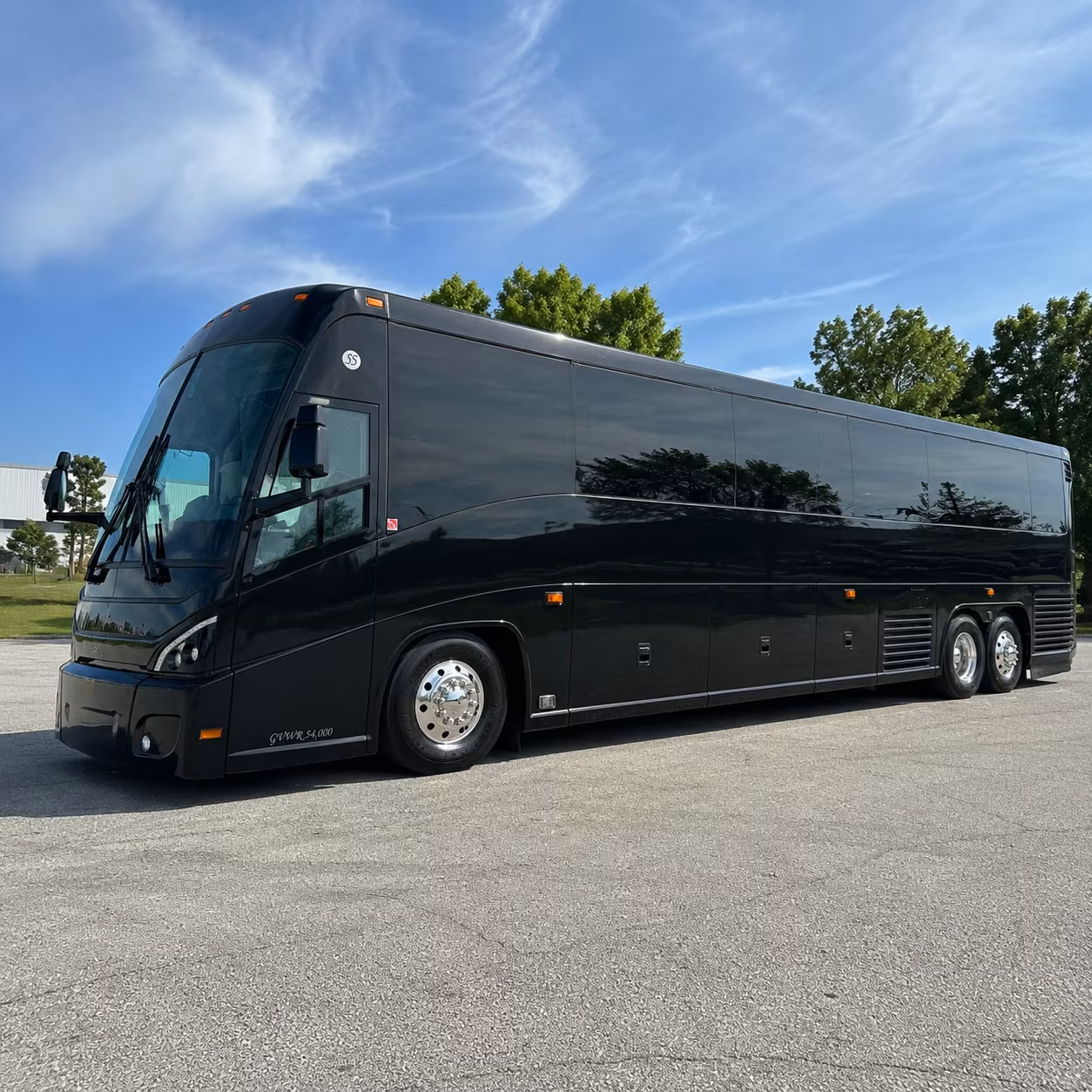 Naples School Event Transportation party bus exterior