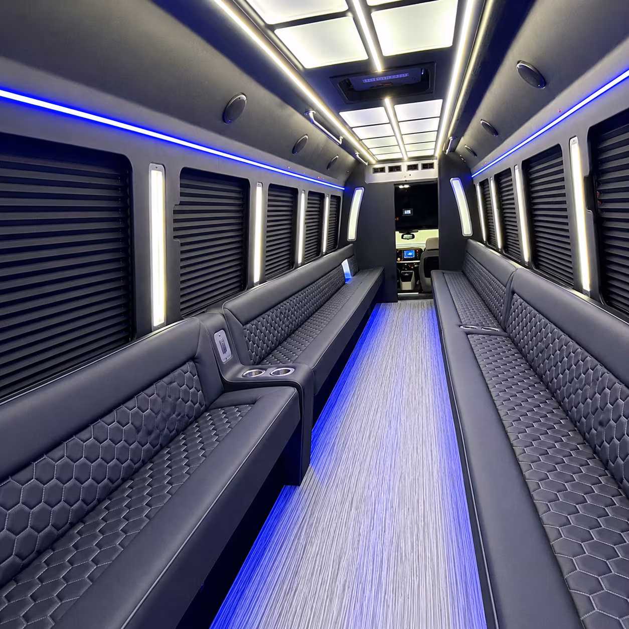 Naples Sporting Event Transportation onboard seating