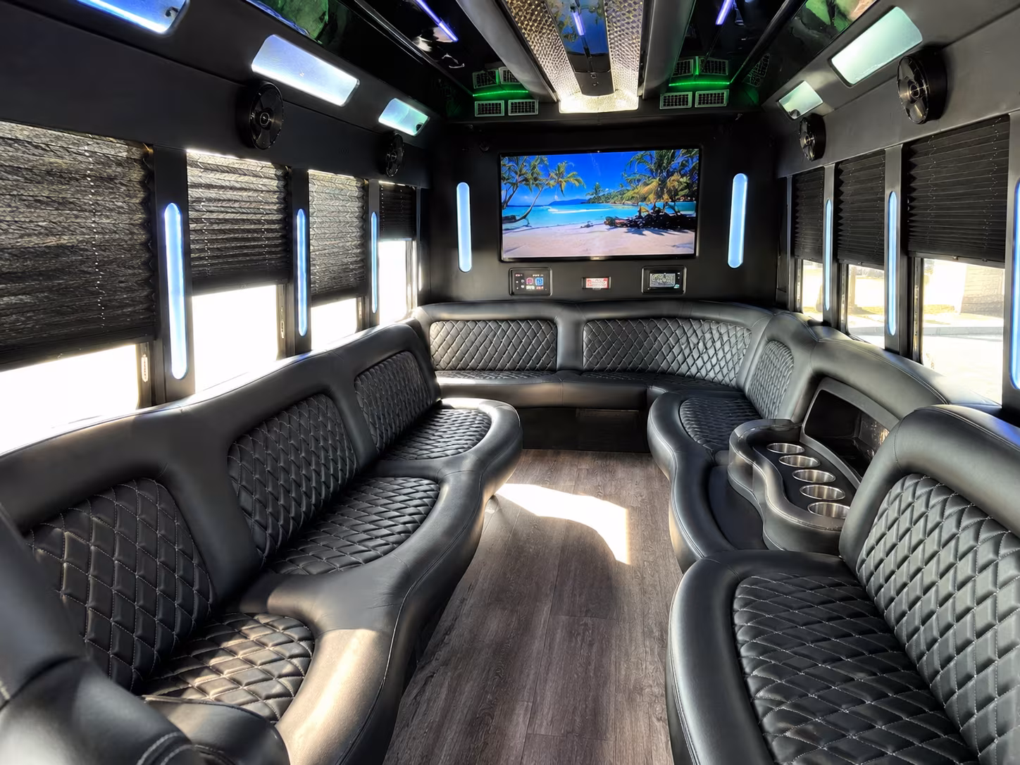 Naples Winery Tour & Pub Crawl Transportation party bus exterior