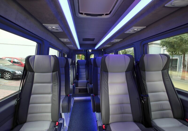 North Miami 18 Passenger Van/Minibus Interior