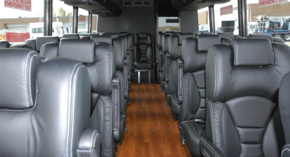 Wellington 20 Passenger Minibus Interior
