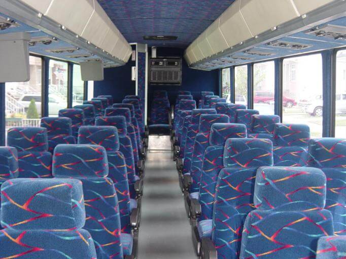 Wellington 35 Passenger Shuttle Bus Interior