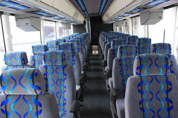 Naples 40 Passenger Coach Bus Interior