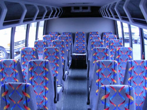 Delray Beach 15-35 Passenger Minibuses Interior