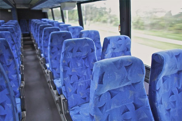 Delray Beach 56 Passenger Motor Coaches Interior